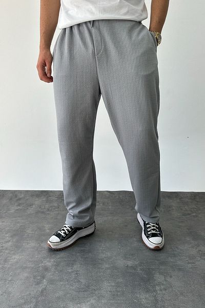 MADZEYMODA Ανδρικό τζόγκερ με καπνιστό κορδόνι Baggy Fit Baggy Fit