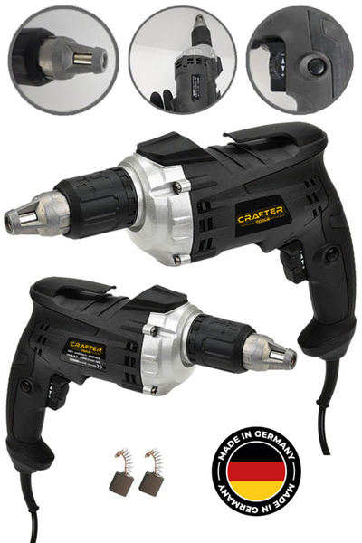 CRAFTERTOOLS Germany 700 Watt Profesyonel Alçıpan Vidalama