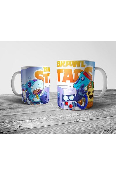 Pixxa Brawl Stars Mug - Model 3