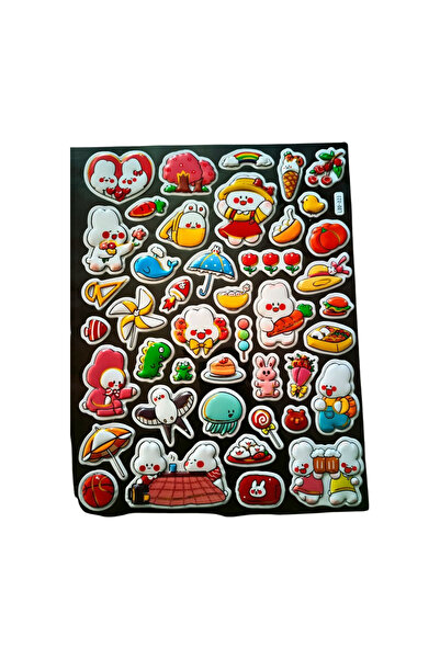 Bluoksweet 25x20 cm Velika veličina - Reljefni model-3 Naljepnica za telefon ...