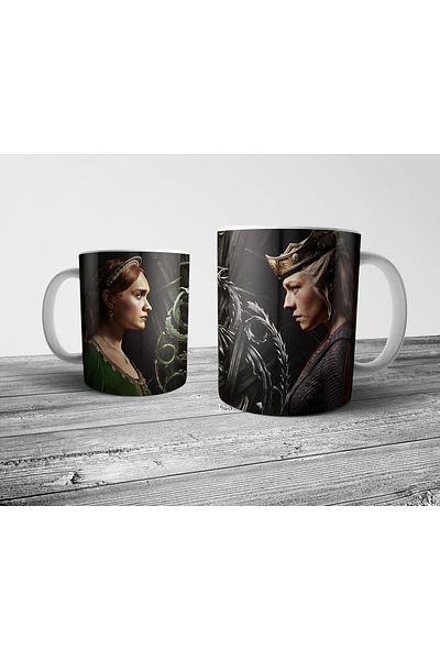 Pixxa House of the Dragon 2. Season - Mug Glass Model 3
