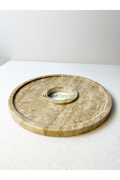 Modestmar Traverten Çezerlik, Düzenleyici 28cm