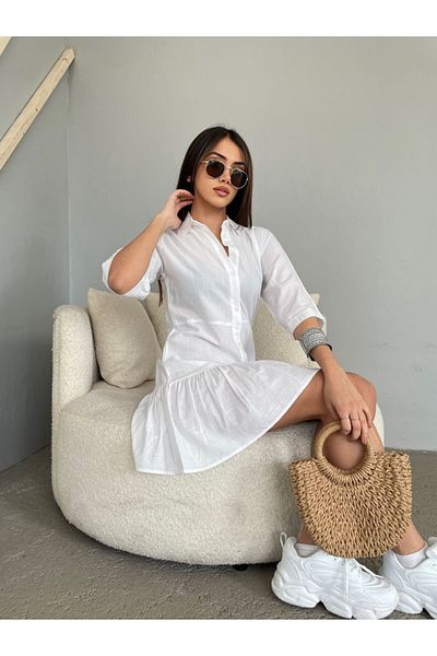 BAJAR Linen Tunic - Short Sleeve and Skirt