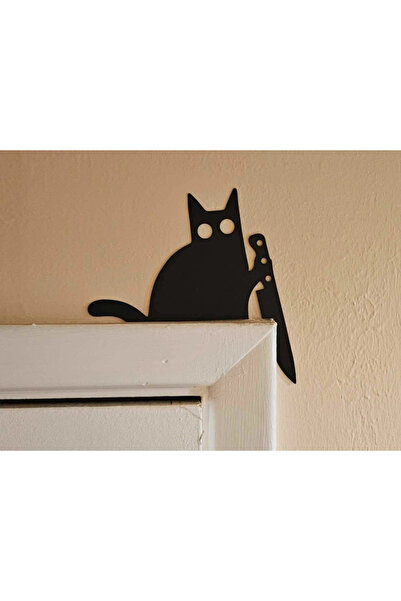 Cypnova زخرفة باب القطة ذات الشريط على الوجهين