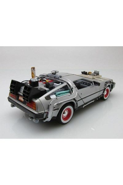 PeriYedi لعبة Scntoys Back The Future III نموذج سيارة العودة إلى المستقبل سيارة 3 نموذج سيارة كلاسيكية