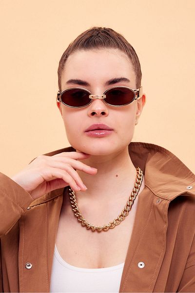 Nilu Moda نظارات شمسية نسائية - تصميم أنيق ومريح