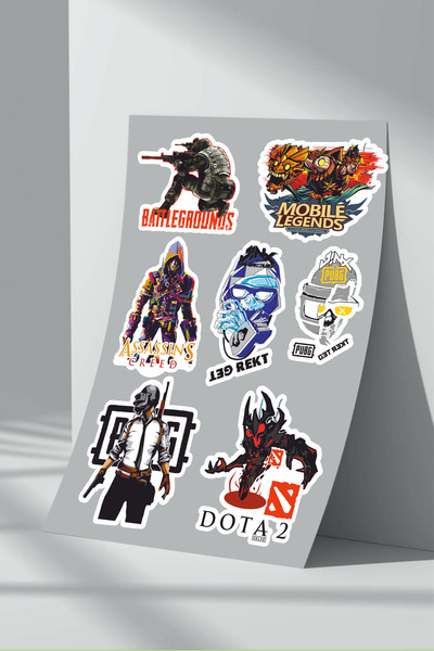 Sticker Market Set de autocolante pentru jocuri - Pachet de 2