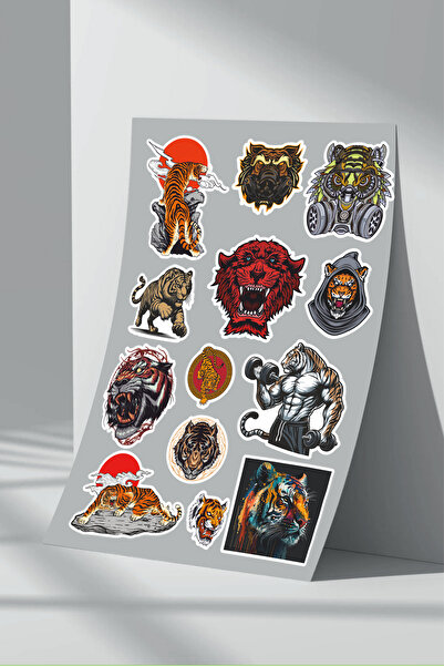 Sticker Market Set de autocolante Tiger - 1 pachet