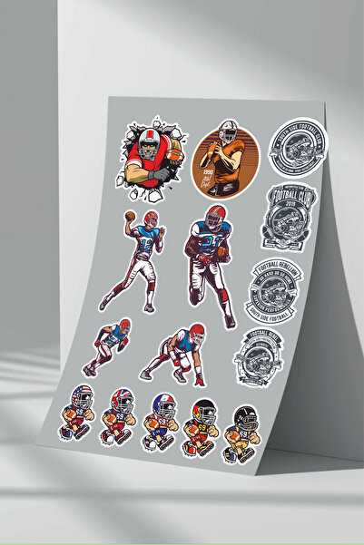 Sticker Market Set nalepnica za američki fudbal, 1 komad