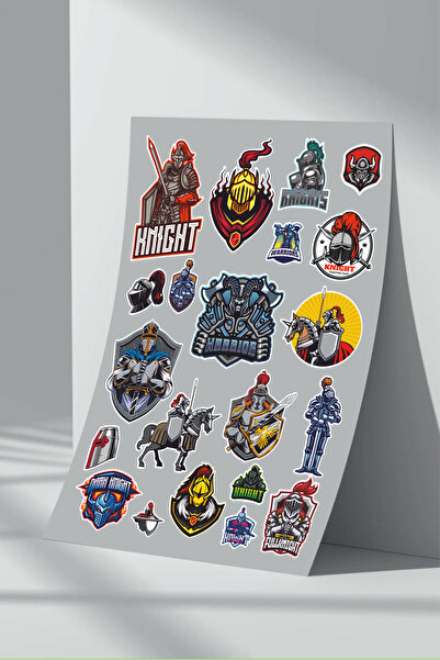 Sticker Market Set de autocolante Knight - Elegant și convenabil