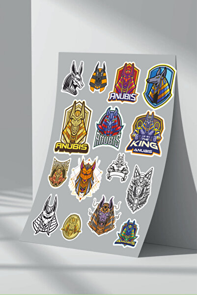 Sticker Market Set de autocolante egiptene antice de 11 piese