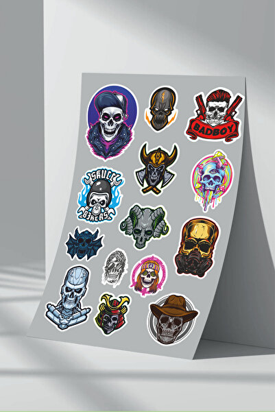 Sticker Market Set de autocolante cu craniu nr. 22