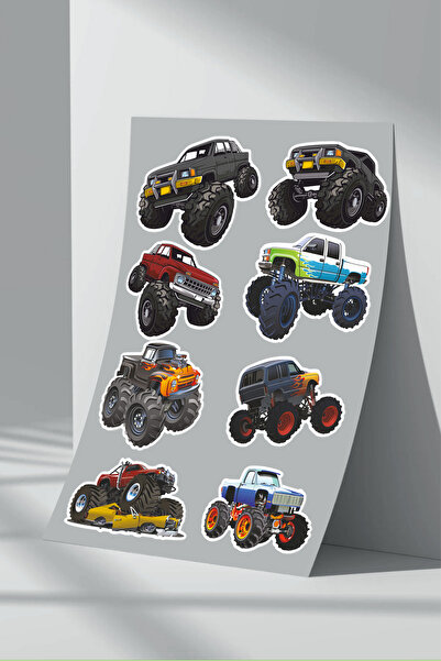 Sticker Market مجموعة ملصقات سيارة مكونة من 6 قطع