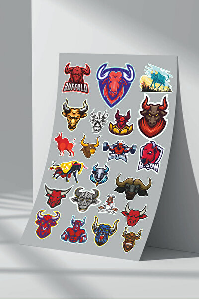 Sticker Market Set de autocolante Bull - Pachet de 2