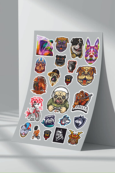 Sticker Market Set de autocolante pentru câini de 12 piese