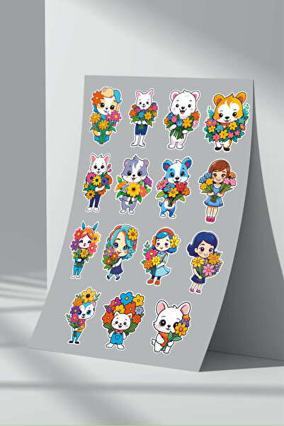 Sticker Market Set de autocolante drăguțe pentru eroi - 1