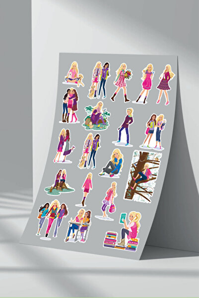 Sticker Market Σετ με 5 αυτοκόλλητα Princess