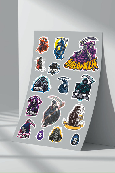 Sticker Market Set de autocolante Reaper - Pachet de 2