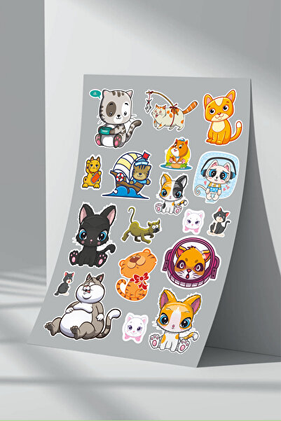 Sticker Market Set de autocolante pentru pisici numărul 24