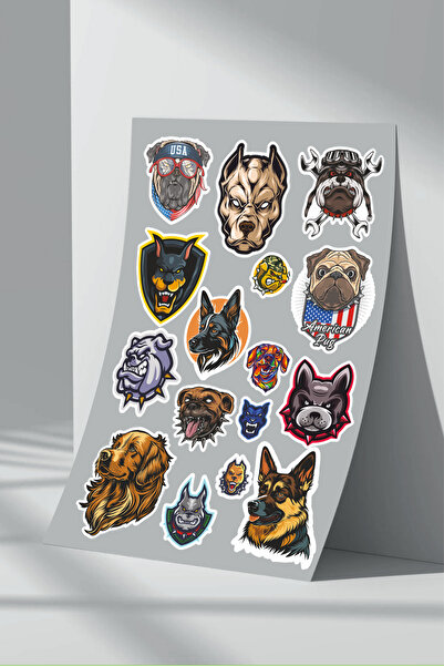 Sticker Market Set de autocolante pentru câini de 13 piese