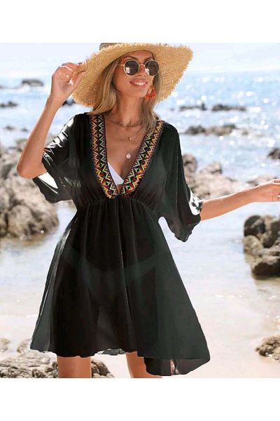 bikinistan Etnikka ethnic patterned pareo