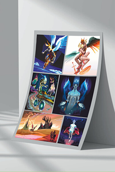 Sticker Market Set de autocolante fantastice - Pachet de 1