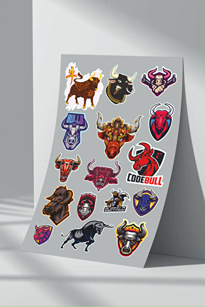 Sticker Market (1) Set de autocolante Bull