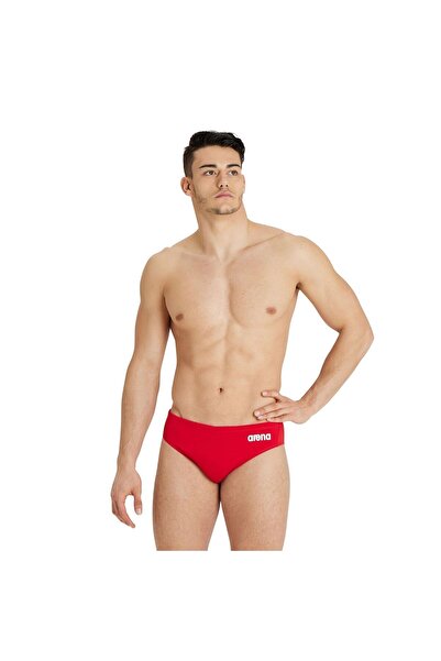 ARENA MEN'S TEAM SWIM BRIEFS WATERPOLO SOLID SLİP MAYO GÜNEŞ KORUYUCULU( UVP 50)