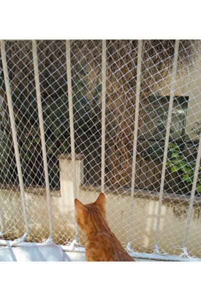 Genel Markalar Balkon Ağı Filesi 3x3 Metre Toplam 9m2 Bahçe Filesi Kedi Kuş Ö...