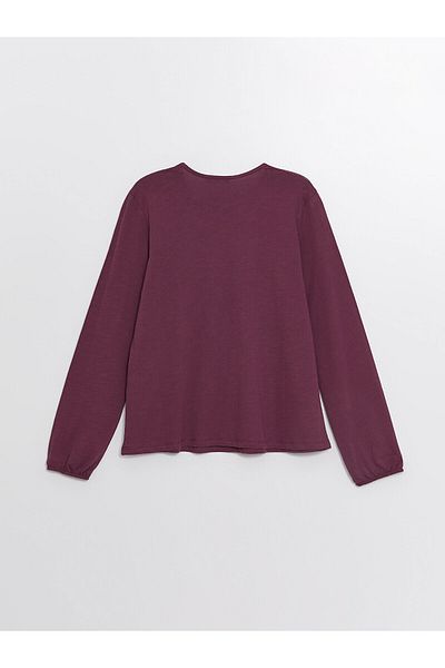 LC Waikiki LCW Women's Blouse - Solid, Long Sleeve and Tie-Up Collar