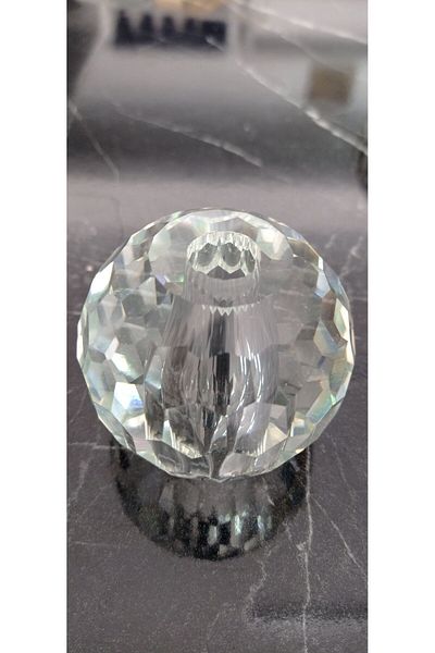 serART 60 mm Crystal Perforated Chandelier and Rustic Color Accessory Apparatus