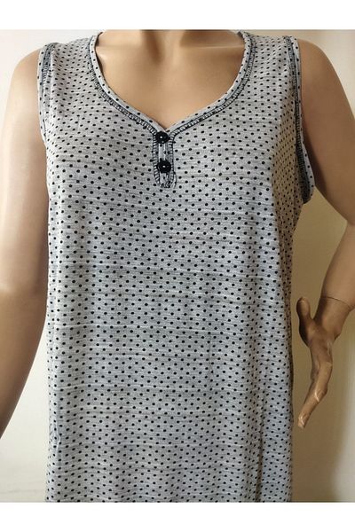 Flamingo Polka Dot Printed Nightgown