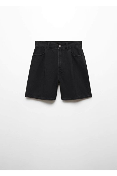 MANGO Woman Pensli Denim Şort