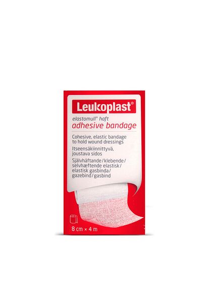 Leukoplast Επίδεσμος Elastomull Haft 79997-05 8cm X 4cm (ΑΝΤΙΚΟΛΛΗΤΟ, ΛΕΥΚΟ)