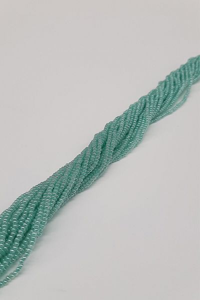 Hayalperest boncuk Transparent Water Green String Sand Beads