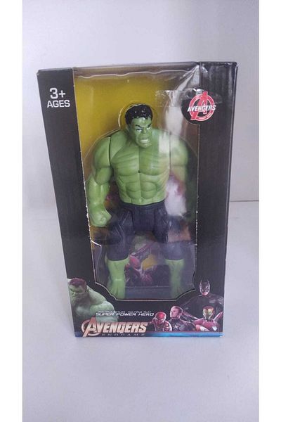 OMZ 1 Piece Hulk Red Green - 18 cm Lighted Movable Boy Toys Girl