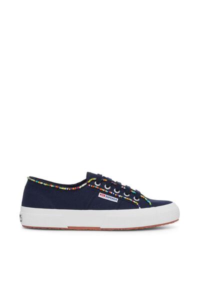 Superga 2750 Multicolor Beads Kadın Lacivert Sneaker