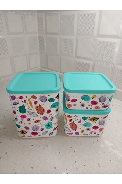 Tupperware 3-Piece Kubik Set