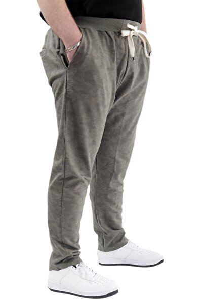 ModeXL Χακί χρωματιστό στενό παντελόνι XL Plus Size - Σχεδιασμένο με 20514 πόντους