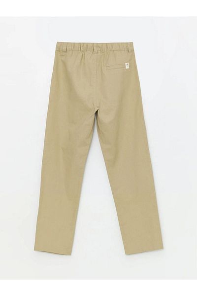 LC Waikiki LCW Kids Elastic Waist Linen Blended Boy's Trousers