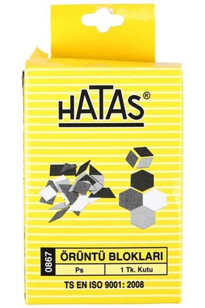 HATAS Pattern Blocks (plastic) 8692556008672