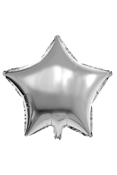 ikm balon Silver Star Foil Balloon
