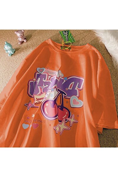 Favorim50ton Μπλουζάκι Cartoon Cherry White (Unisex)