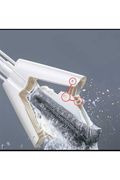 MissClean Butterfly Mop with +1 Spare Cloth Gift 120 Cm Long Handle