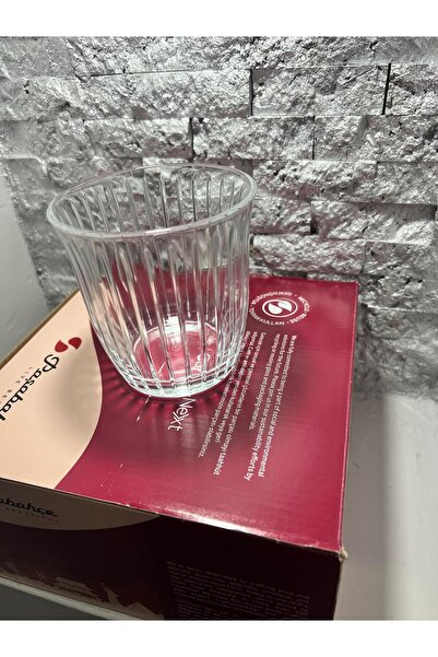 Paşabahçe NEW520334 Joy 4-Piece Sodalime Glass Cup Set 360cc