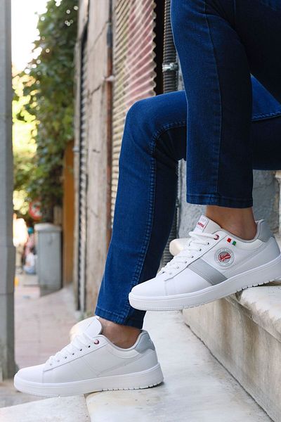 Jump 27796 Λευκό Ανδρικό Αθλητικά Παπούτσια Casual Sneakers