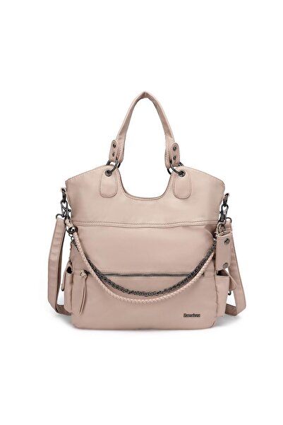 BARCELONA 21K حقيبة نسائية من الجلد الناعم - حزام كتف، غسيل 21-K برشلونة 1582-3