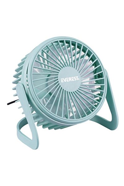 Everest Efn-505 Masaüstü Turkuaz Usb Fan