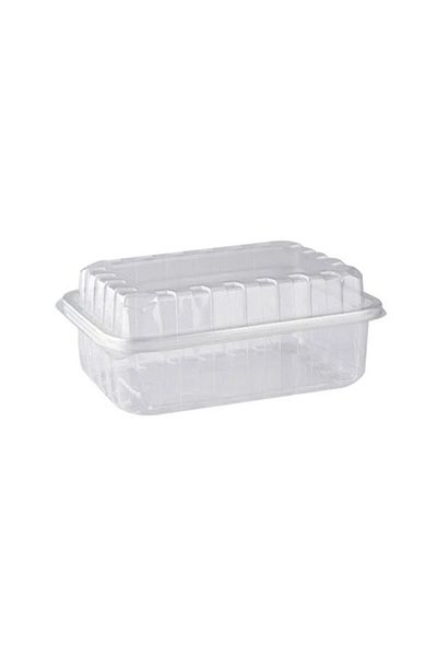 Miopack Plastic Leak Proof Bowl 1500 Gr Cc High Cover Disposable Plastic Bowl with Lid 100 Pieces