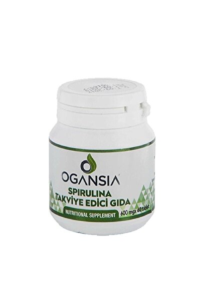 OGANSIA Spirulina Takviye Edici Gıda 600 Mg 60 Tablet Mw0002